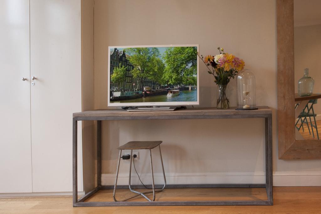 Canal Studio Apartment Amsterdam Rum bild